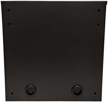 Tricom Black Heavy Duty 16 мерач челик DVR Security Lockbox со вентилатор и клуч 18 x 18 x 5