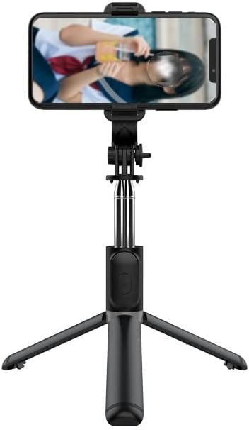 Royio Selfie Stick Selfie Stick Selfie Mobile Mobile Monopod Expondable Selfie Rande Handle Hapled Pole безжичен телескопски пол