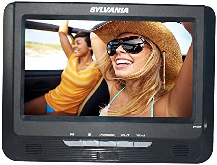 Силванија SDVD9957 Преносен ДВД плеер со двоен 9 екран