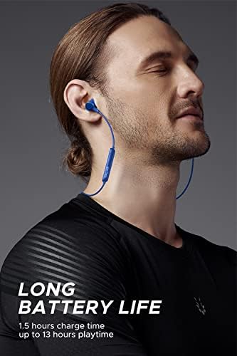 Soundpeats Q30 HD Bluetooth Слушалки Во Уво Стерео Безжични 5.0 Магнетни Слушалки IPX6 Sweatproof Слушалки Со Микрофон За Спорт, Извонреден Бас,