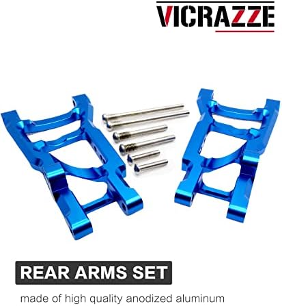 Суспензија на алуминиум Vicrazze A-Arms W/Tie Bar надградби Заменете ги 2555 3631 2532 за Traxxas 1/10 2WD Slash RC Truck