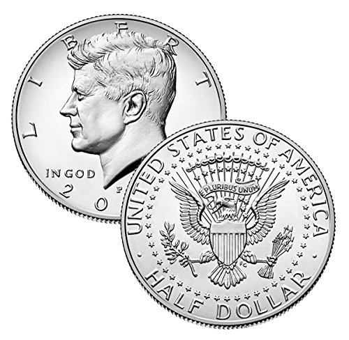 2014 П, Д Кенеди Половина Долар 2 Монета Во Собата Нециркулирани