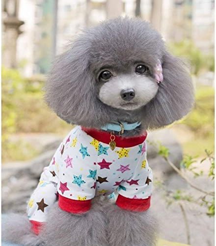 Хипети мало домашно милениче куче симпатична кошула кутре носеат пижами кучиња облека облека кучиња скокање облека, симпатична кошула
