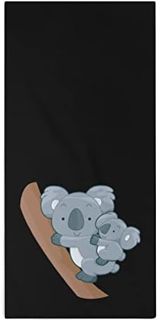 Симпатична австралија коала пешкир за миење садови 28,7 x13,8 крпи за лице Суперфинирани влакна Високо апсорбирани крпи крпи