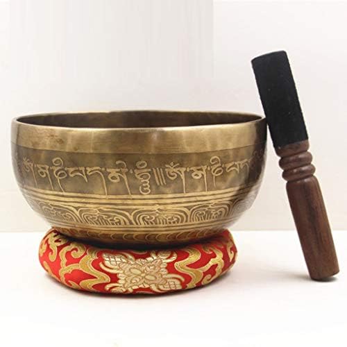 Uxzdx cujux 7 големина Непал Тибетан пее сад Хималајски будистички јога медитација за пеење сад fengshui рачно изработен домашен