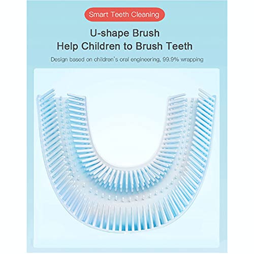 Цврсти четки за заби Цврста темелна четка за заби во форма на деца во облик на деца за прирачник за чистење на заби од 360 °