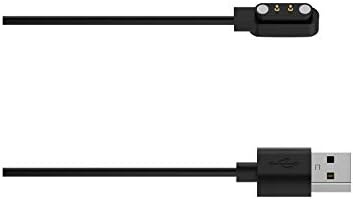 Компатибилен со полначот Yamay SW022 Charger USB Coarging Cable Cable Smartwatch додаток