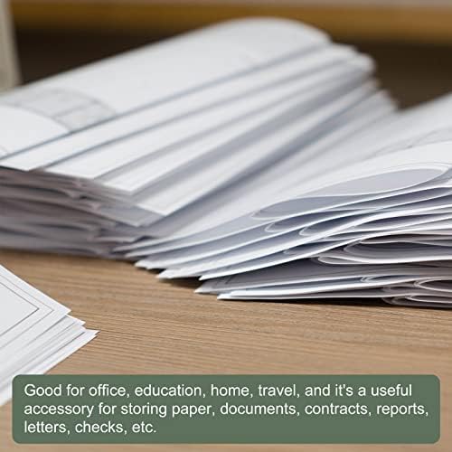 Јокиве 5 Пакет Стринг Плик Датотека Папка, Стринг Вратоврска Затворање Хартија Џеб Папки | Писмо Големина Сметки Датотеки Организатор