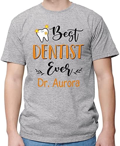 Персонализирани стоматолошки асистенти/стоматолошка маичка, прилагодено име на стоматолошка графичка маичка кошула