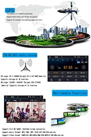XISEDO Android 8.0 Во-Цртичка 9 Автомобил Стерео Авторадио Главата Единица Автомобил Радио 8-Јадро RAM МЕМОРИЈА 4G ROM 32G Sat Nav