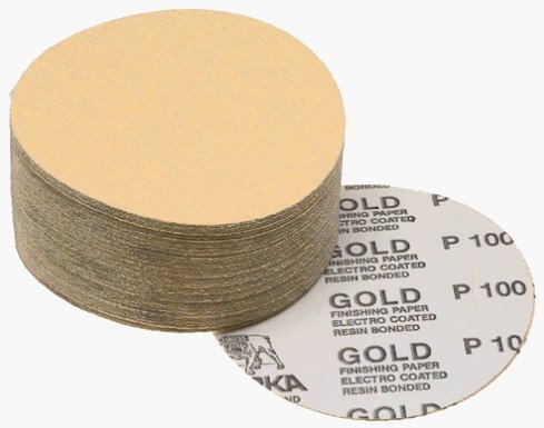 Мирка 23-332-150 5 Булдог злато 150 дискови за пескарење PSA-100 дискови по кутија