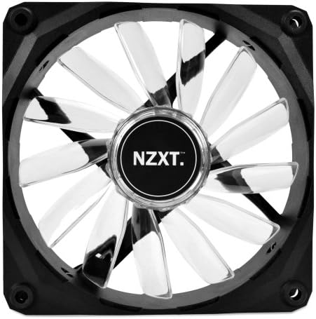 NZXT FZ - 120MM LED Вентилатор Вентилатор Серија Ладење Случај Вентилатор, Црвено
