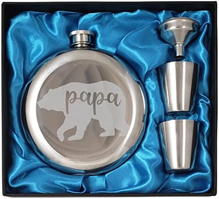 Папа Мечка - 10 Мл Круг Колба Подарок Во Собата | Совршен Подарок За Татковците