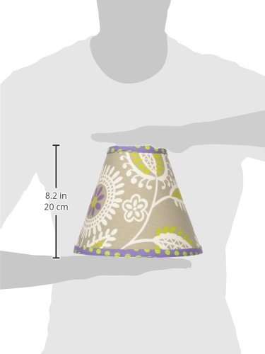 Памучна приказна дизајнира ламба сенка, перивинкл