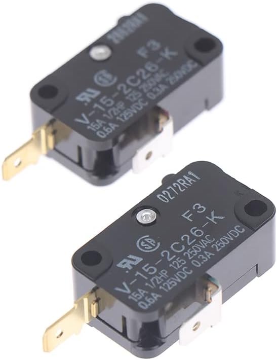 1 парчиња Larmicro Switch V-15-2C26-K 2-пински нормално затворен тип