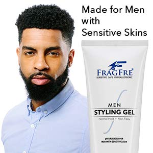 Fragfre мажи за стилизирање на косата за коса бесплатно 8 мл - pH балансирана за мажи со чувствителна кожа - не премногу цврста