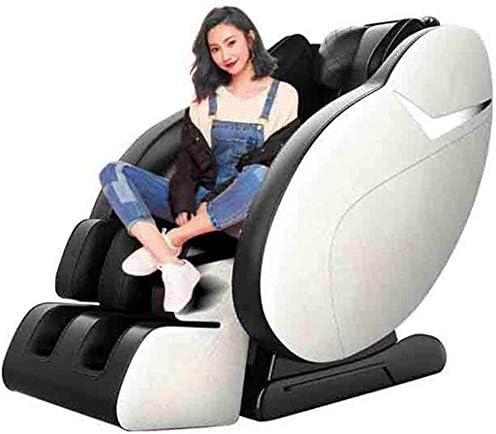 TFJS Автоматски стол за масажа со топлина/Bluetooth звучник професионалец опуштете се Шиатсу фотелја нула гравитација за возрасни стол