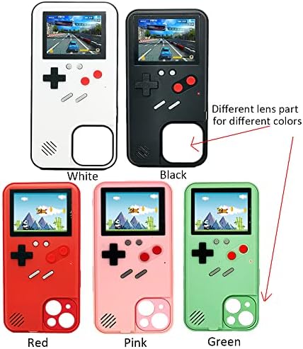 Гејмбој Случај за iPhone 11, Рачна Конзола За Игри Случај Играње Игра Случај Со Вградени Класични Игри, Боја Дисплеј Игри Телефон Случај