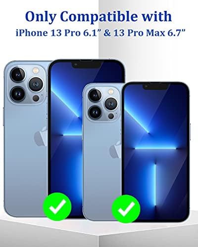 Таморија Шарена Камера Заштитник Компатибилен за iPhone 13 Pro / 13 Pro Max Заштитник На Објективот На Камерата Индивидуален Метал Плус