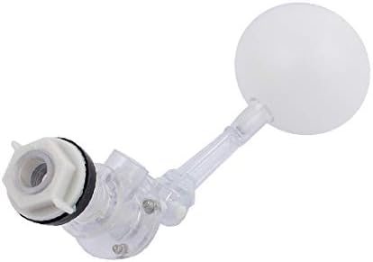 X-DREE Сензор За Ниво На Течна Вода Бел Пластичен Пливачки Топчест Прекинувач w 2cm Интерфејс (Прекинувач сфера galleggiante во пластика