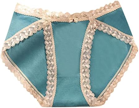 Женски гаќички чипка памук бикини женски дишење гаќички беспрекорни удобни долна облека женска памучна долна облека