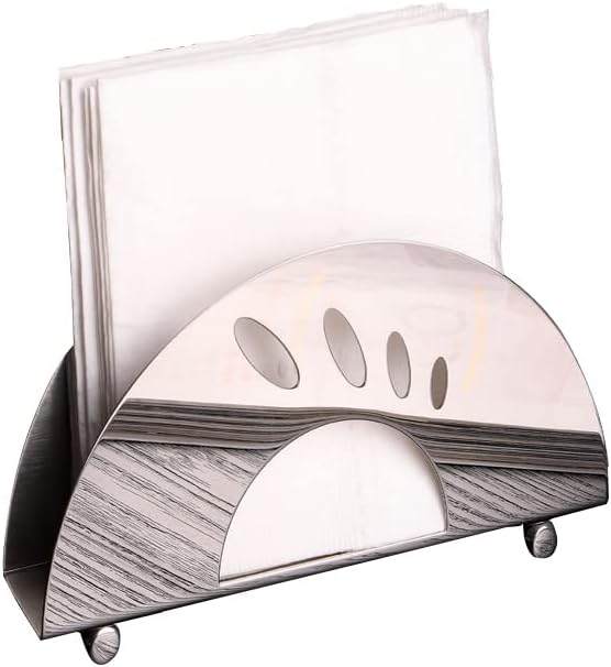 Држач за кутии за ткиво лукбеи мода од хартија од не'рѓосувачки челик, седиште за табела за салфетка, држач за салфетка, квадратни крпи