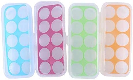 Анготер 10 Решетки Еднослоен Фрижидер Храна Јајца Херметички Пластична Кутија За Складирање Јајца Контејнери За Складирање