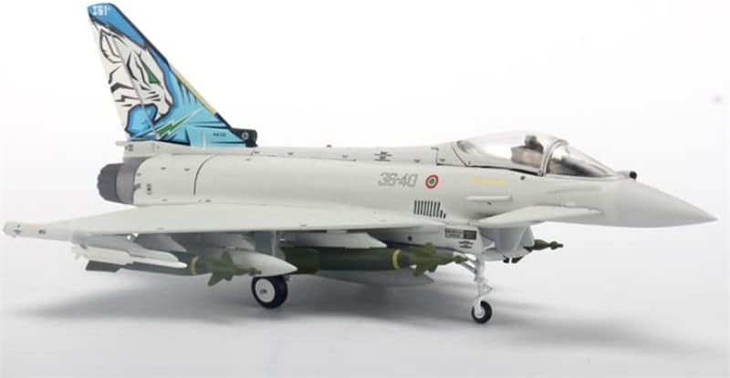 JC Wings Eurofighter EF-2000 Typhoon Ltalian Air Force, 351-от лет, XLL Squadron, Tiger Meet? 2018 1/72 Diecast Aircraft претходно