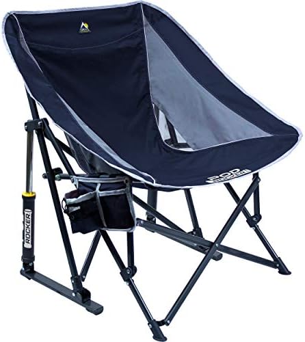 GCI Outdoor Pod Rocker Cloppsible Rocking Chood и стол за кампување на отворено