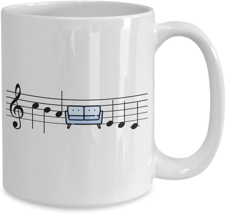 Смешна класична музика за кафе - Бах Бах - Музика Geek шега подароци за музичари и наставници по музика