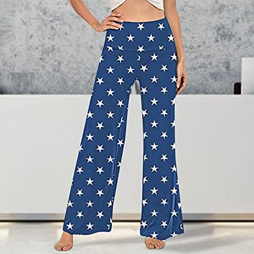 Работни панталони за жени xiloccer модни обични лабави печатени панталони со средно половината летни панталони за џогер џогерни
