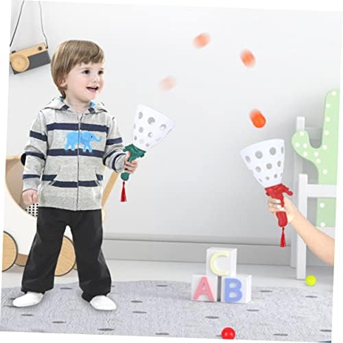 Toyvian 1 сет еластичен улов лето играчки на отворено играчки играчки деца играчки деца снабдување фати лансирачи на отворено