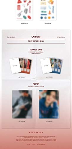 Kim Jaehwan Change 3rd Mini Album 2 верзија Set CD+1P постер+72P Photobook+1P Photocard+1P После разгледница+1P Лентикуларен+1P Обележувач+Налепница