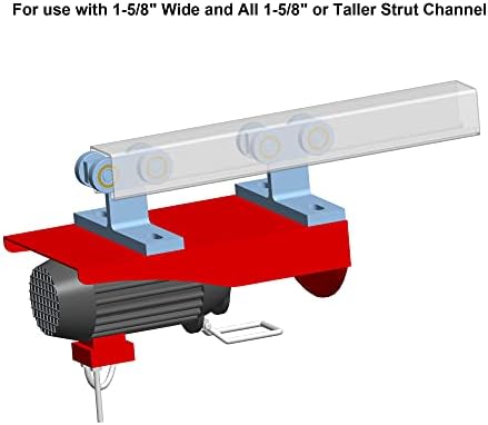 L1KL Електричен дигалка за инсталација на ролери за количка 4 тркала со склопување молче за употреба со 1-5/8 широк и сите 1-5/8 или