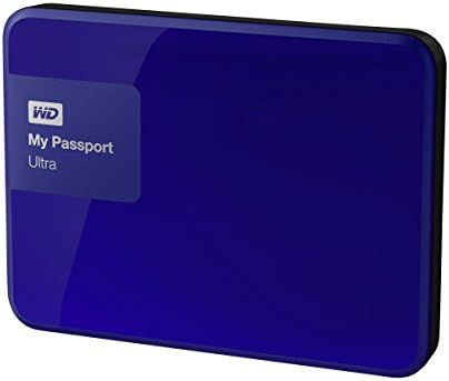 WD 2tb Blue Мојот Пасош Ултра Пренослив Надворешен Хард Диск-USB 3.0-WDBBKD0020BBL-NESN