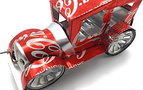 К & А рачно изработени класични автомобили - направени со рециклирани лименки со сода сода. Одличен додаток на вашата колекција на рачно изработен