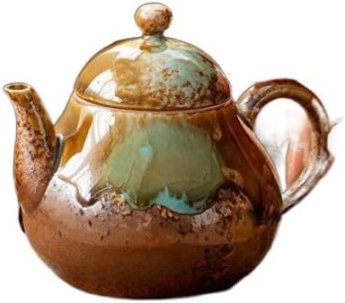 Јапонски стил рачен чај сет за капење сад чај сет антички керамички чајник ретро цврсто дрво чај сет кујнски ресторан бар дома 日式 茶具 滴水壶 具 仿古