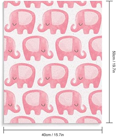 Розова Боја На Слон по Броеви Комплети ПЛАТНО САМОСТОЈНО Акрилно Масло Сликарство За Декор на Домашен Ѕид 12х16 Инчи
