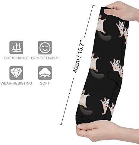 Симпатична Шеќер Едрилица Смешни Печати Високи Чорапи Боја Појавување Чорапи за Мажи&засилувач; Жените Возрасни Свадба
