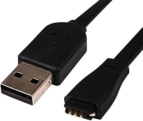 Нов USB Полнач За Замена На Податоци/Кабел За Полнење За Fitbit Flex 2 Црно
