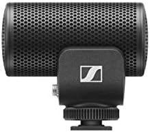 Сенхајзер Про Аудио Сенхајзер Професионален Мке 200 + Мобилен Комплет, Насочен Микрофон На Камерата со Стегач за Паметни Телефони &засилувач;