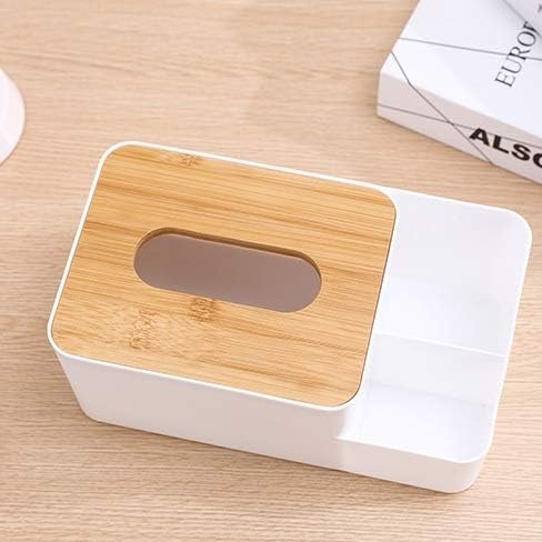 Llly caja de pañuelos de plástico мултифункционална soporte para teléfono suministros de oficina para el hogar caja de bolsa de papel