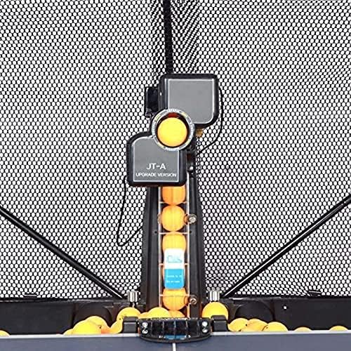 Машина за сервирање на тенис на табела Узија, машина за роботи со пинг -понг со 9 различни вртења топки за пенис роботи Автоматски пинг