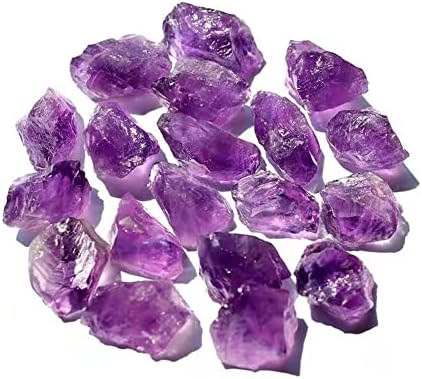 WSDMAVIS 100G природен аметист суров камен лекување кристали камења најголемиот дел од неправилни виолетови кристали груби камења Reiki