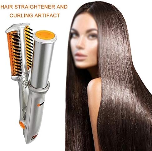 Zlxdp 2 во 1 виткач на коса и зацрвнувач стапче за коса за зацрвстувањето на шипката за зацрвстување на шипката за коса Стилер, топол чешел