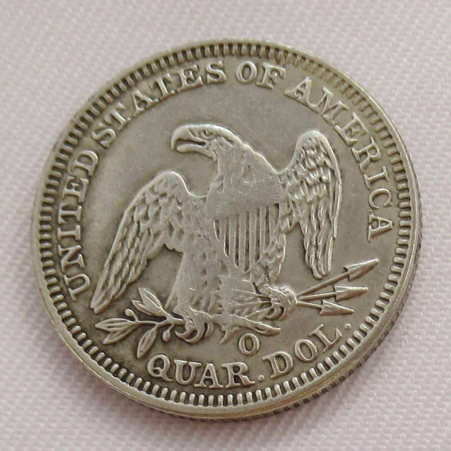 Сад 25 Цент Знаме 1840 Сребрена Реплика Комеморативна Монета