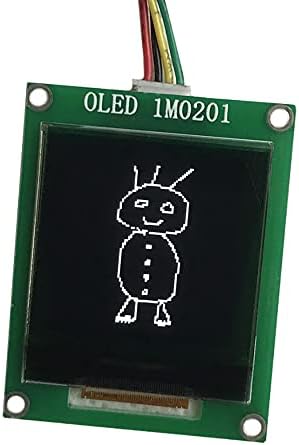 OLED LCD I2C Display Module FSUOECH 1.12 инч 96x96 Pixel IIC Serial Port Nodemcu Display Board за Arduino ESP STM 4-пински возач SH1107 бело-светло