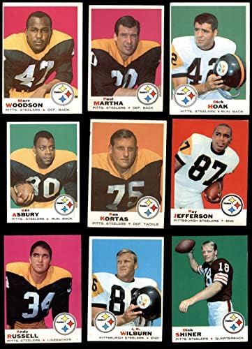 1969 Topps Team Pittsburgh Steelers Team Set Pittsburgh Steelers VG+ Steelers