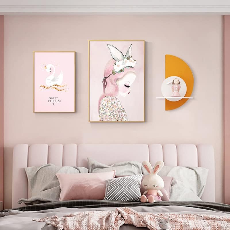 Детска соба Декорација сликање розова девојка Спална соба со модерно минималистичко момче во кревет во кревет 儿童 儿童 装饰 女孩 卧室