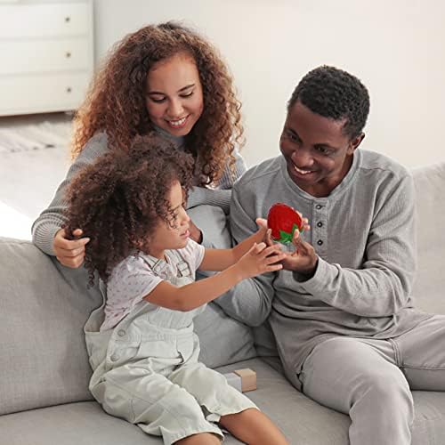 Јагода од јагода, бавно зголемување на играчките за олеснување на стресот, играчка за стискање на овошје Каваи за деца
